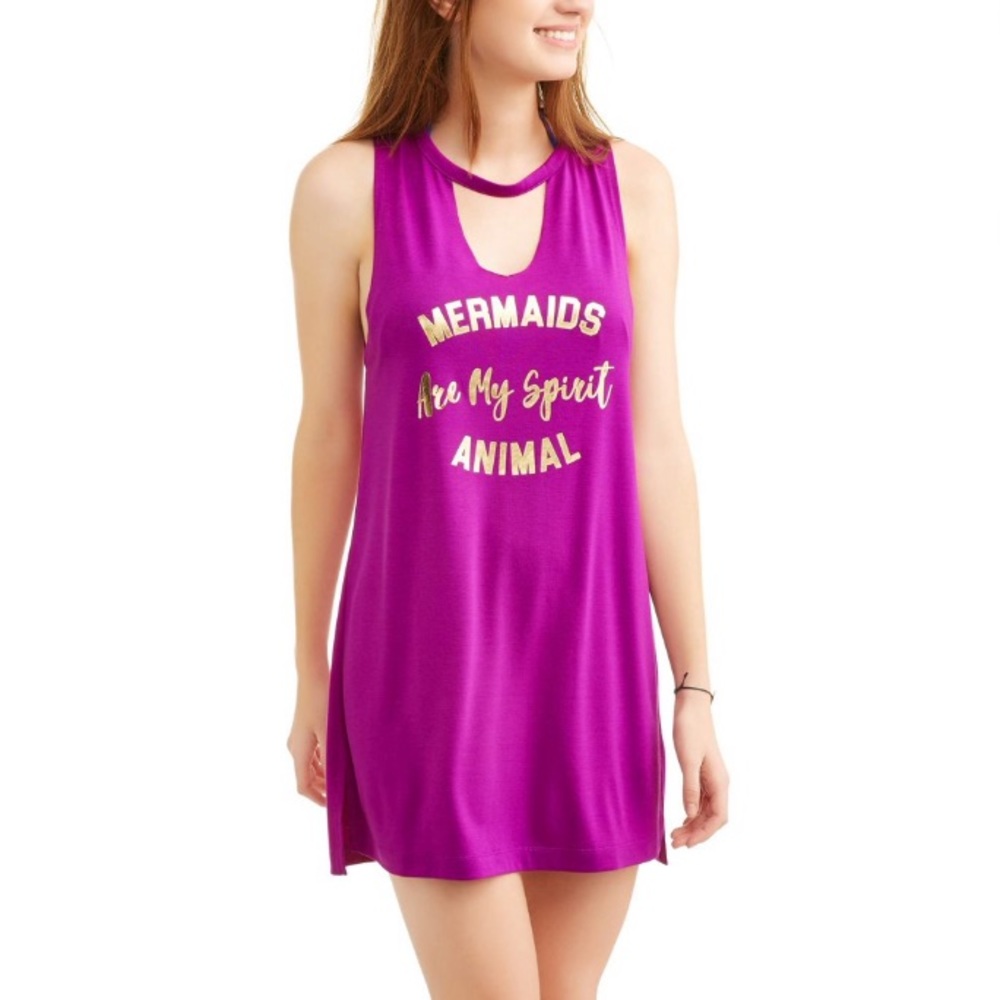 •NWT•No Boundaries Fashion Graphic Swim Cover Up🧜🏼‍♀️